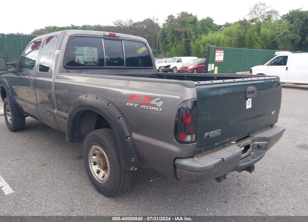2003 FORD F-250 LARIAT/XL/XLT VIN: 1FTNX21LX3EC49161