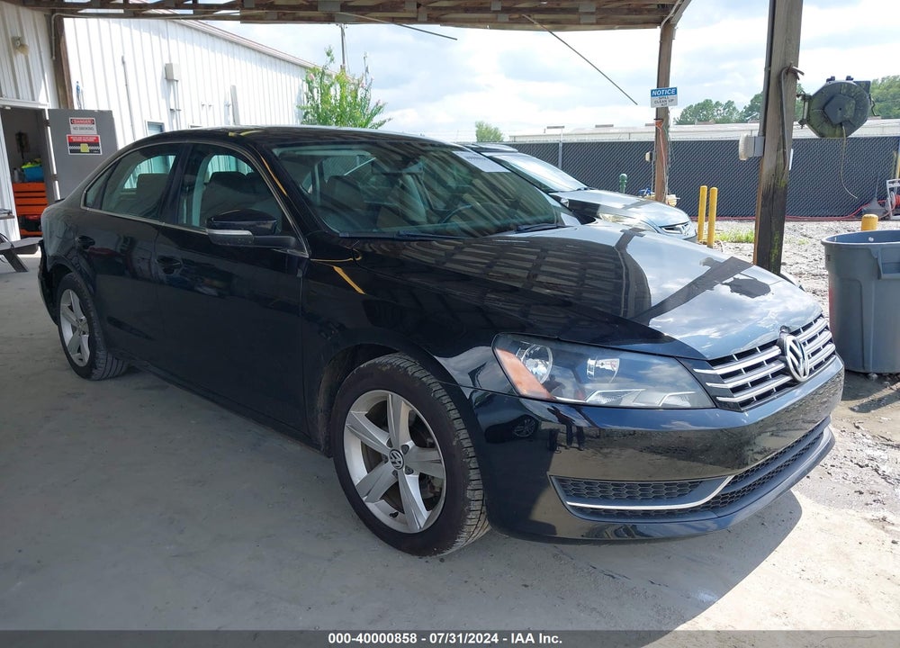 2013 VOLKSWAGEN PASSAT 2.0L TDI SE VIN: 1VWBN7A3XDC120305