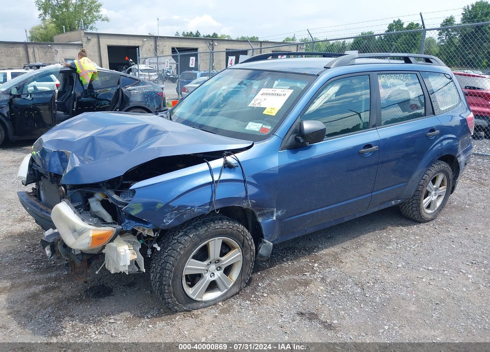 2012 SUBARU FORESTER 2.5X VIN: JF2SHABC0CG417274
