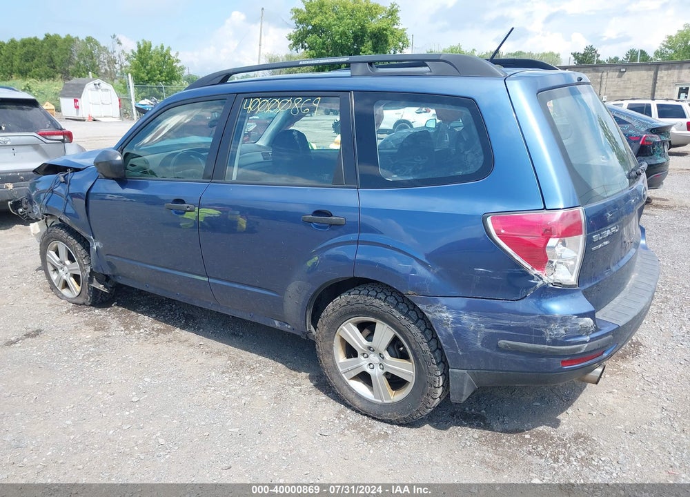 2012 SUBARU FORESTER 2.5X VIN: JF2SHABC0CG417274