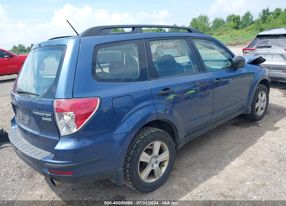 2012 SUBARU FORESTER 2.5X VIN: JF2SHABC0CG417274