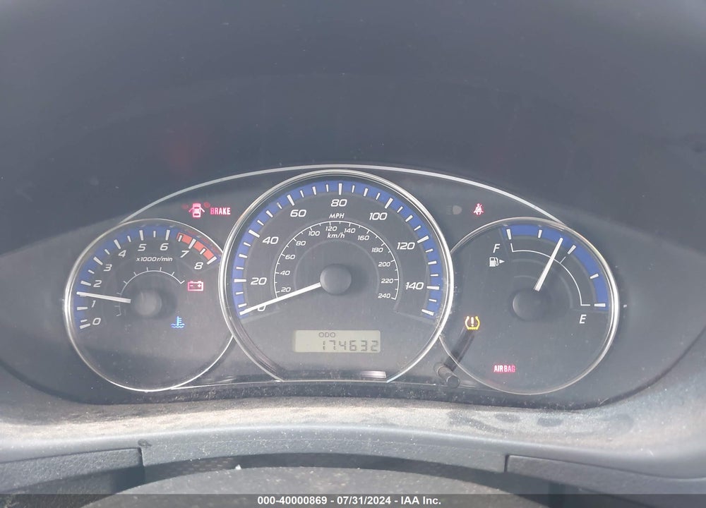2012 SUBARU FORESTER 2.5X VIN: JF2SHABC0CG417274