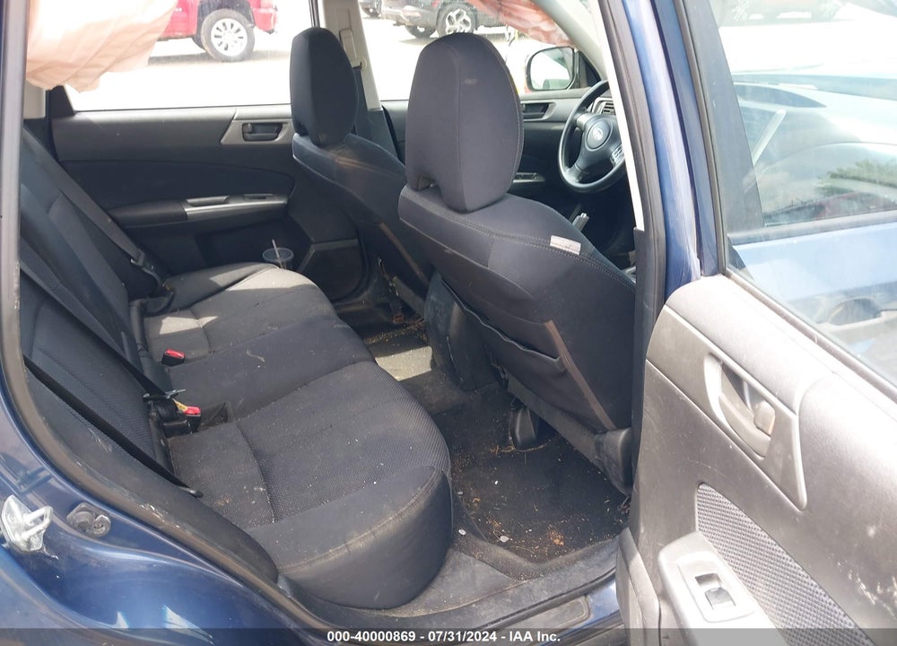 2012 SUBARU FORESTER 2.5X VIN: JF2SHABC0CG417274