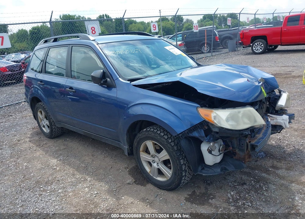 2012 SUBARU FORESTER 2.5X VIN: JF2SHABC0CG417274