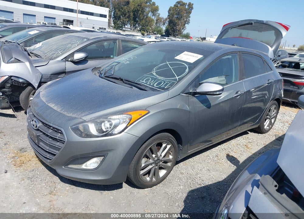 2017 HYUNDAI ELANTRA GT VIN: KMHD35LHXHU363445