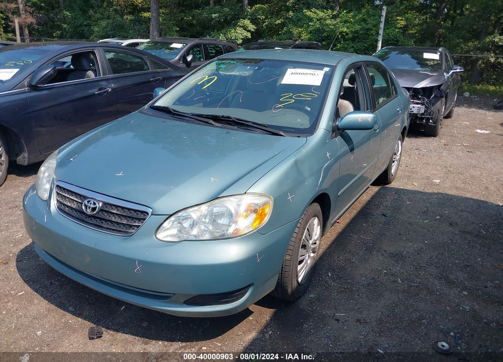 2007 TOYOTA COROLLA LE VIN: 2T1BR32E77C759446