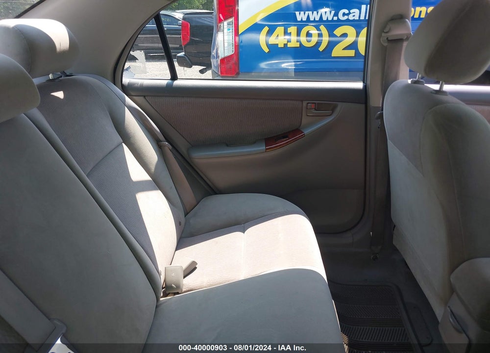 2007 TOYOTA COROLLA LE VIN: 2T1BR32E77C759446