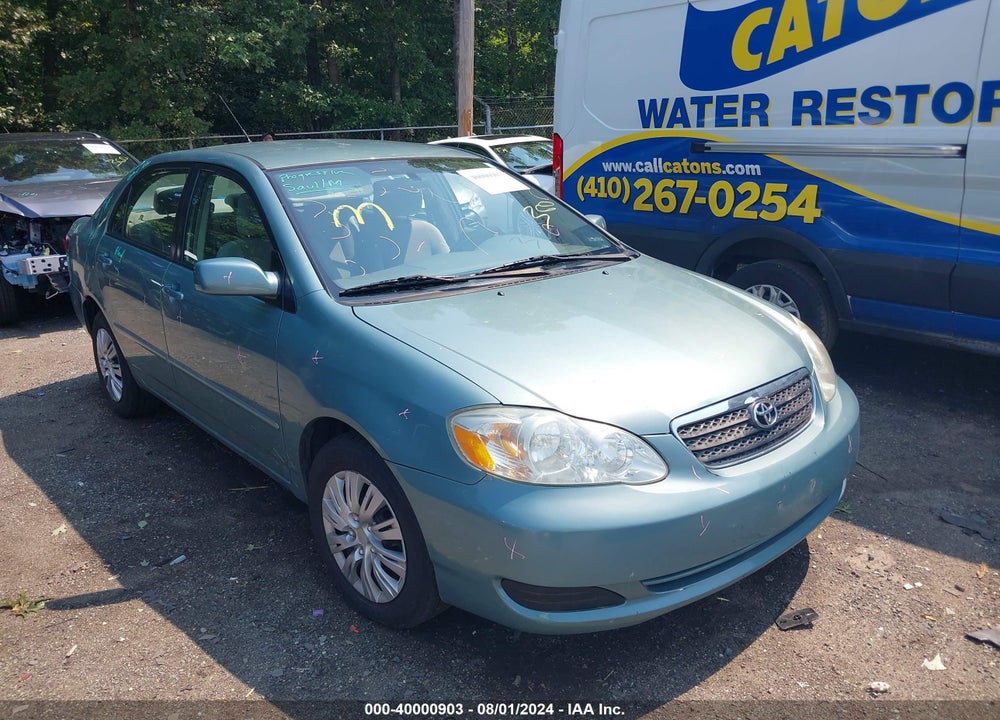 2007 TOYOTA COROLLA LE VIN: 2T1BR32E77C759446