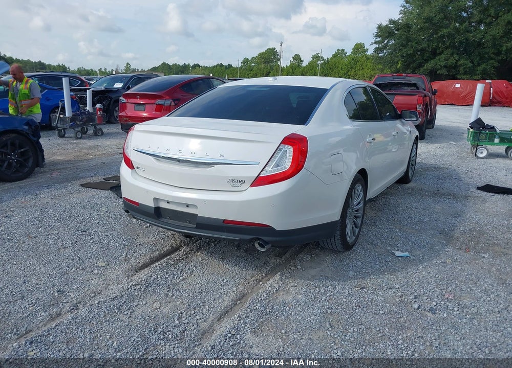 2016 LINCOLN MKS VIN: 1LNHL9DK3GG602575