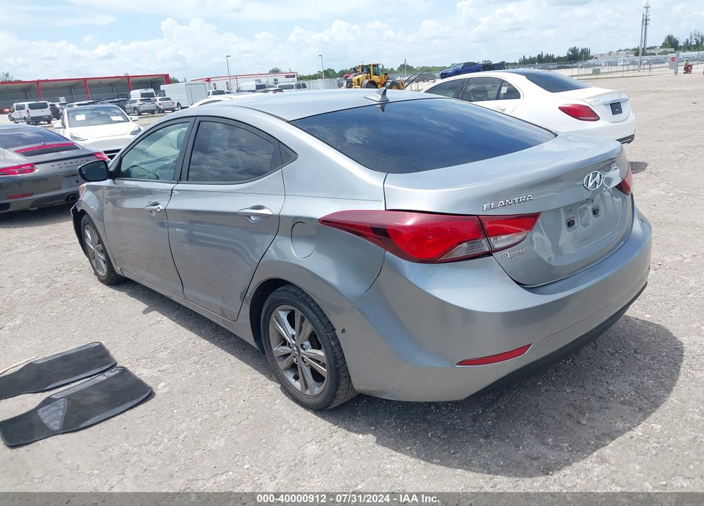 2015 HYUNDAI ELANTRA SE VIN: KMHDH4AE8FU383386