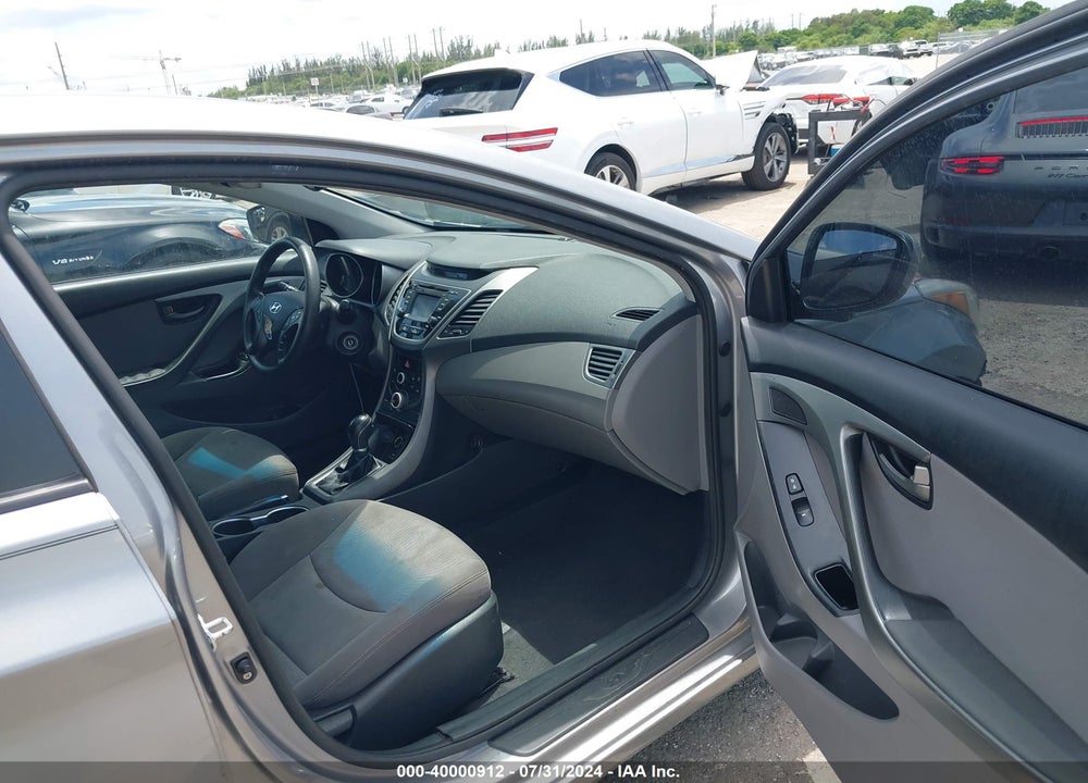 2015 HYUNDAI ELANTRA SE VIN: KMHDH4AE8FU383386