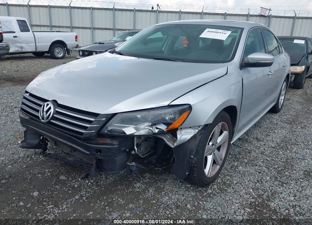 2013 VOLKSWAGEN PASSAT 2.5L SE VIN: 1VWBP7A38DC131541