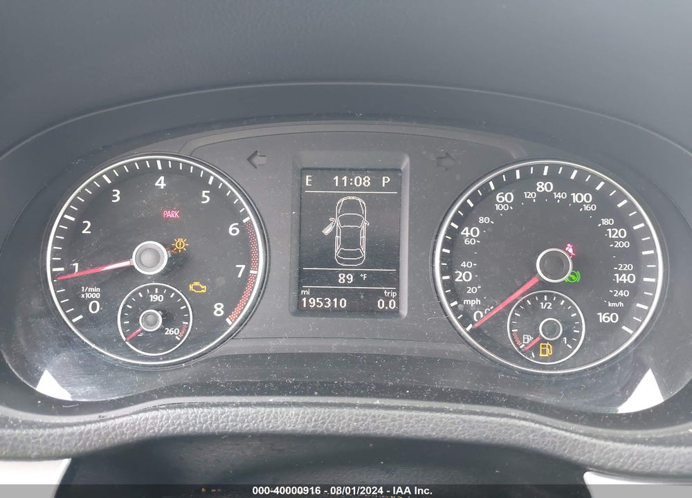 2013 VOLKSWAGEN PASSAT 2.5L SE VIN: 1VWBP7A38DC131541