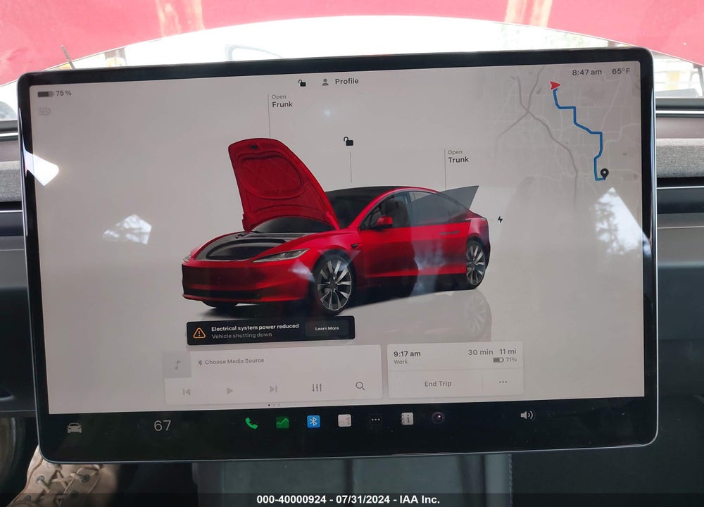 2024 TESLA MODEL 3 LONG RANGE DUAL MOTOR ALL-WHEEL DRIVE VIN: 5YJ3E1EB4RF768755