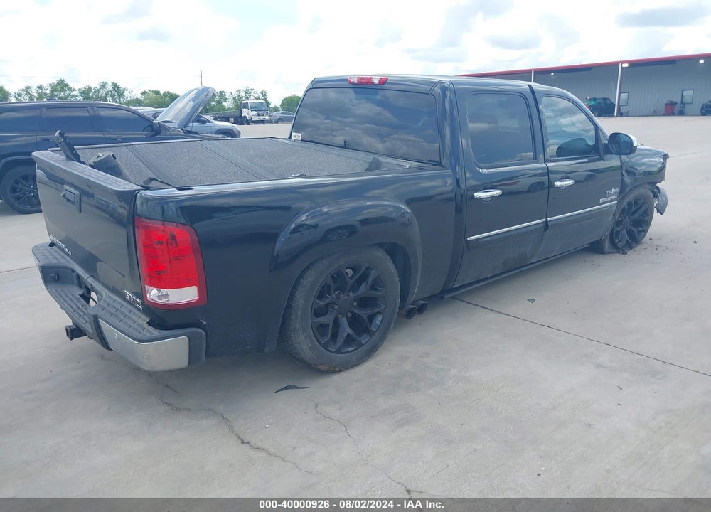 2013 GMC SIERRA 1500 SLE VIN: 3GTP1VE07DG340037