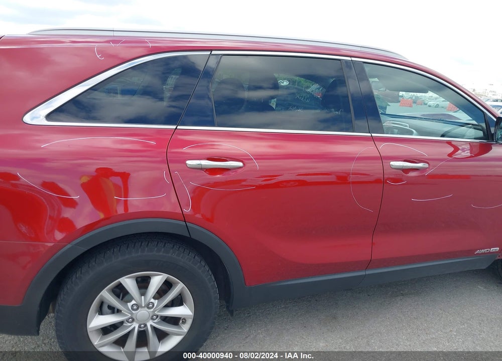 2017 KIA SORENTO 3.3L LX VIN: 5XYPGDA51HG209362