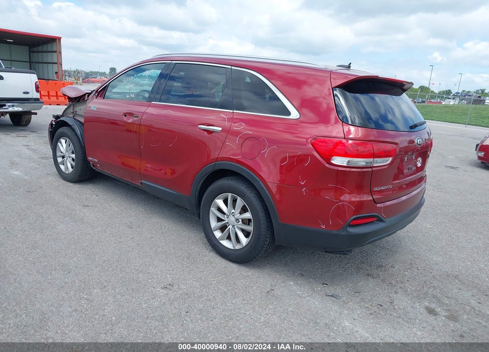 2017 KIA SORENTO 3.3L LX VIN: 5XYPGDA51HG209362
