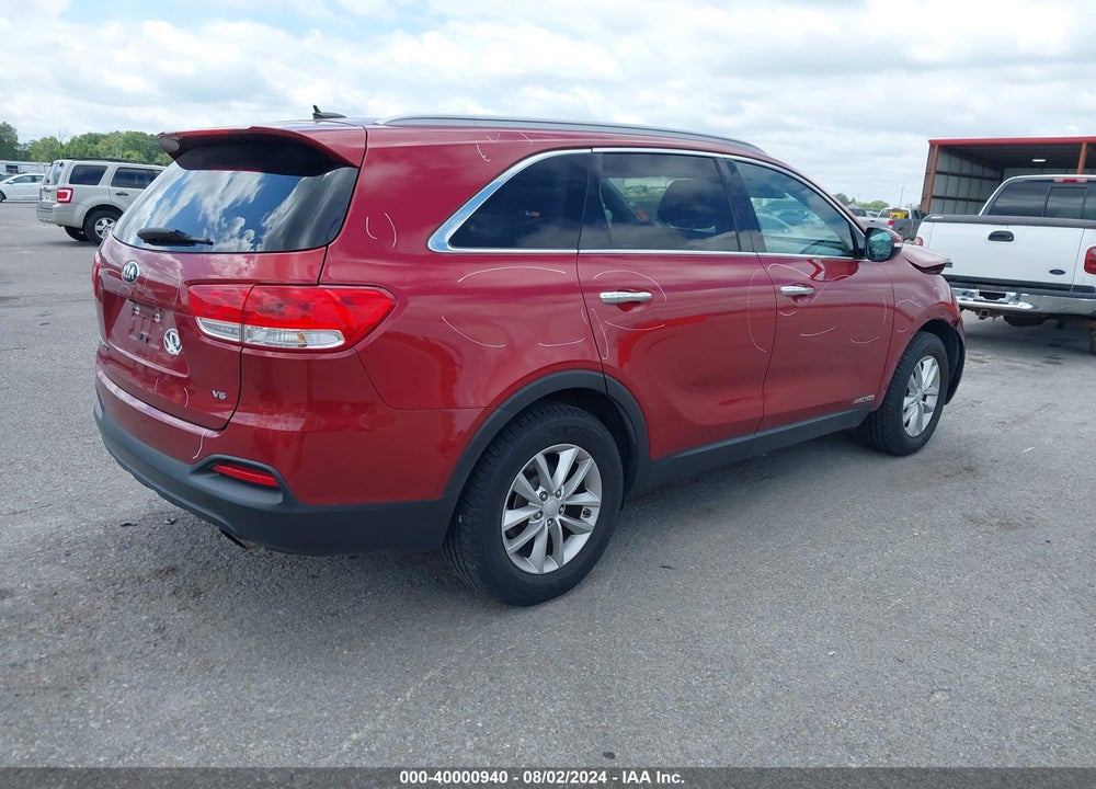 2017 KIA SORENTO 3.3L LX VIN: 5XYPGDA51HG209362