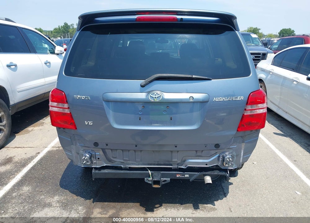 2003 TOYOTA HIGHLANDER LIMITED V6 VIN: JTEGF21A630112494