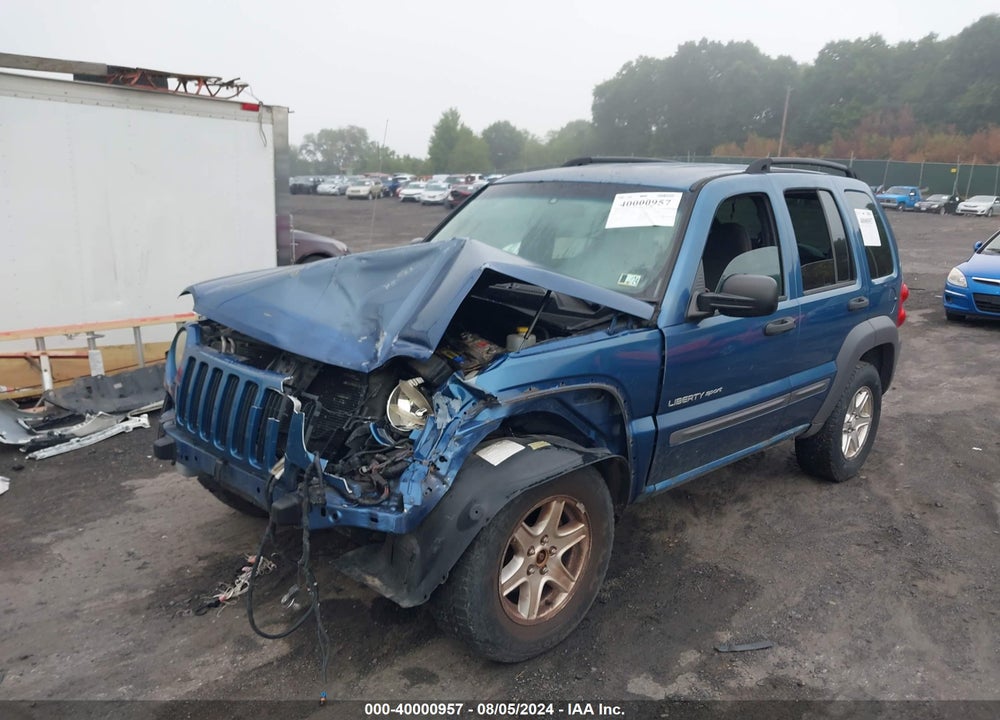 2003 JEEP LIBERTY VIN: 1J4GL48K03W723040