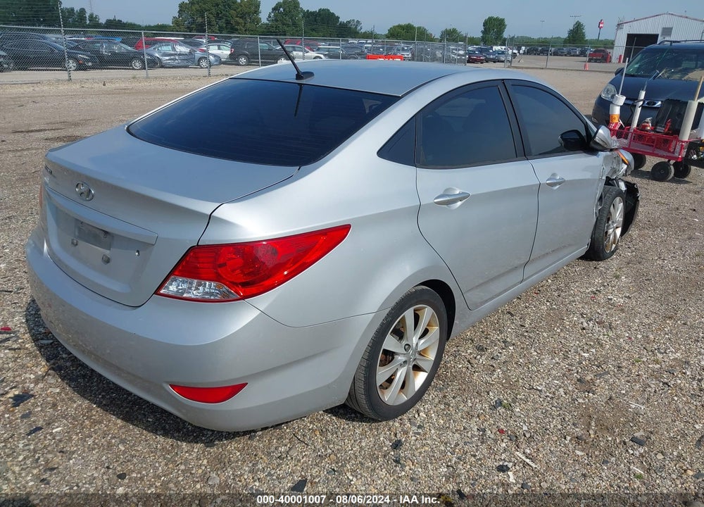 2013 HYUNDAI ACCENT GLS VIN: KMHCU4AE8DU299475