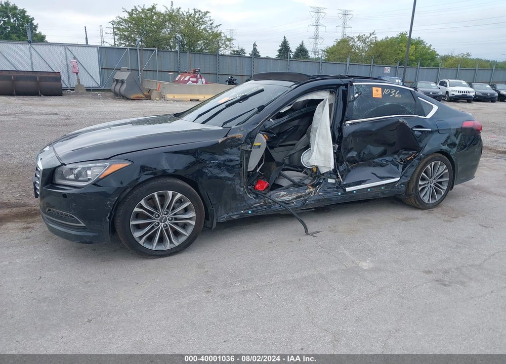 2015 HYUNDAI GENESIS 3.8 VIN: KMHGN4JE6FU101932