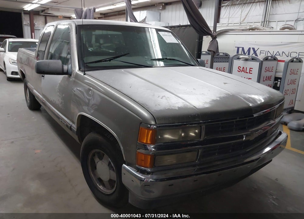 1998 CHEVROLET C1500 FLEETSIDE VIN: 2GCEC19R6W1189481