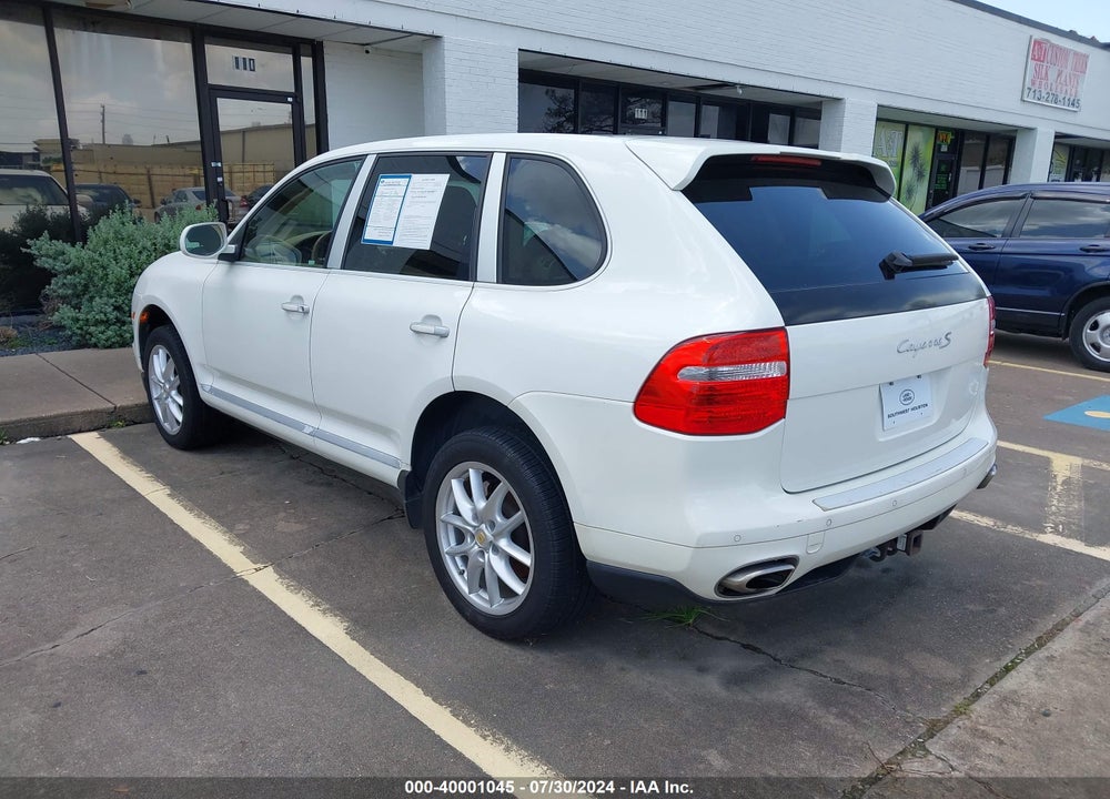 2008 PORSCHE CAYENNE S VIN: WP1AB29PX8LA35762