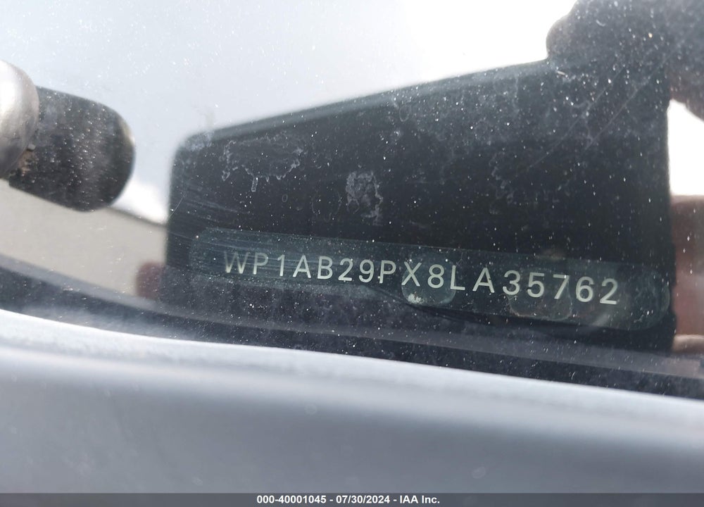 2008 PORSCHE CAYENNE S VIN: WP1AB29PX8LA35762