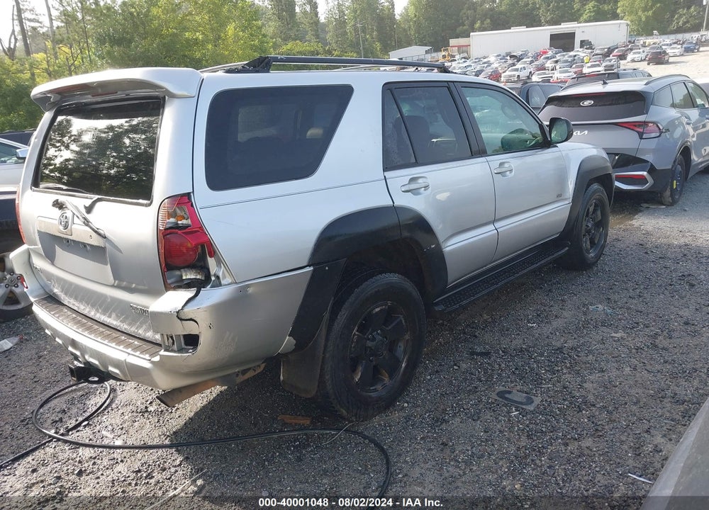 2004 TOYOTA 4RUNNER SR5 V8 VIN: JTEZT14R240014609
