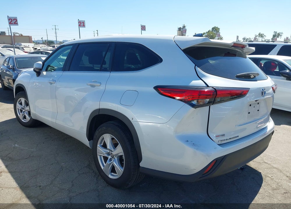 2023 TOYOTA HIGHLANDER HYBRID LE VIN: 5TDZARAH4PS518035
