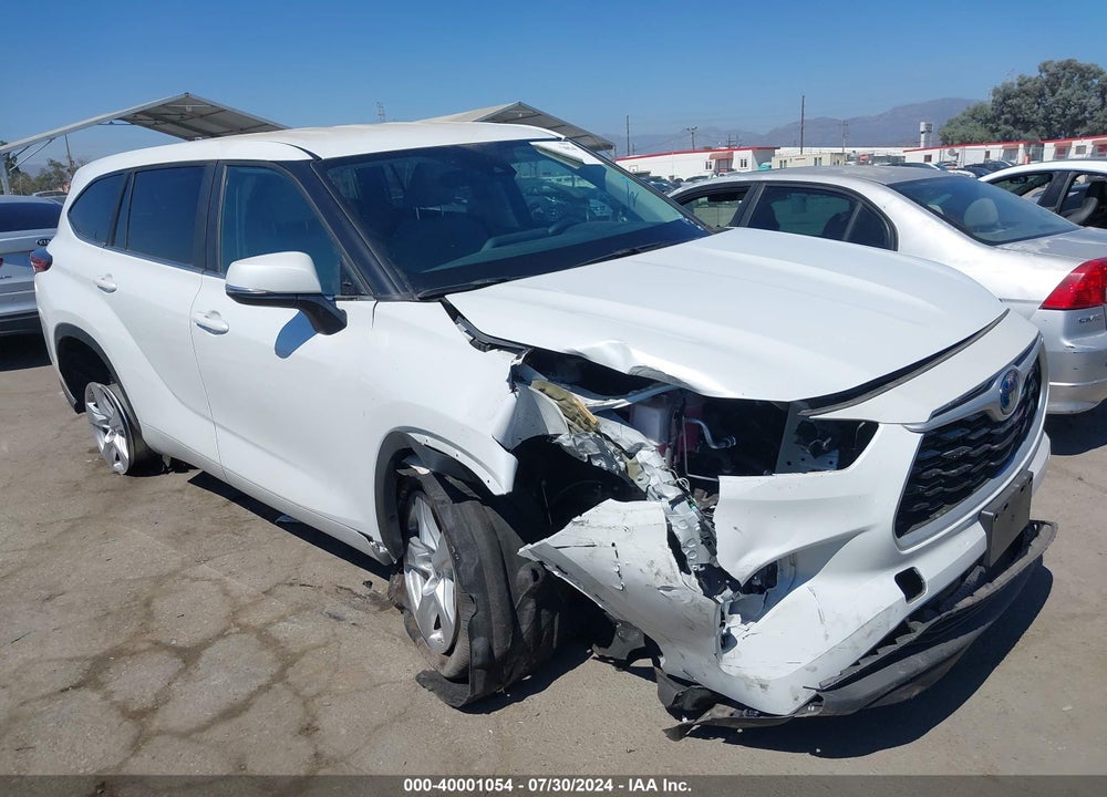 2023 TOYOTA HIGHLANDER HYBRID LE VIN: 5TDZARAH4PS518035