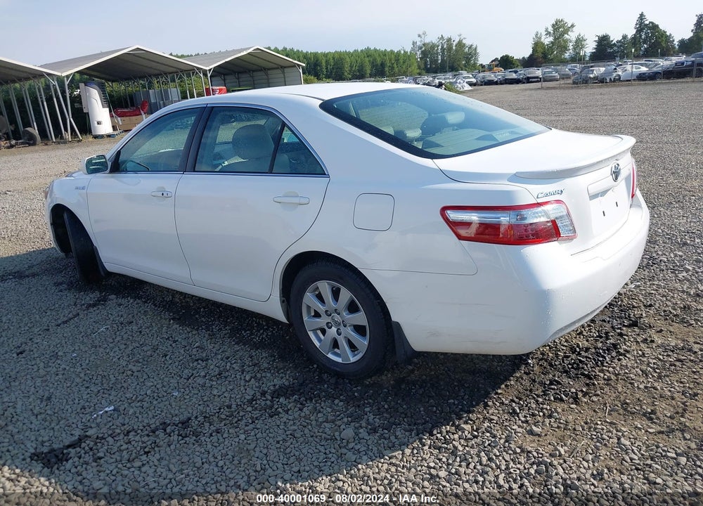 2007 TOYOTA CAMRY HYBRID VIN: JTNBB46K373008617