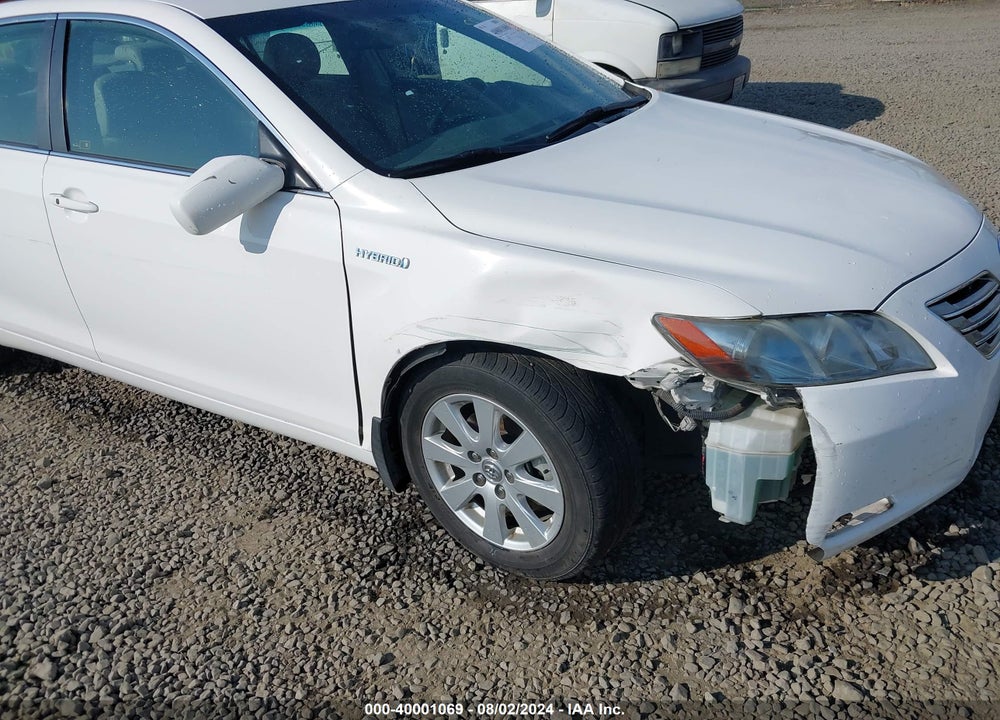 2007 TOYOTA CAMRY HYBRID VIN: JTNBB46K373008617