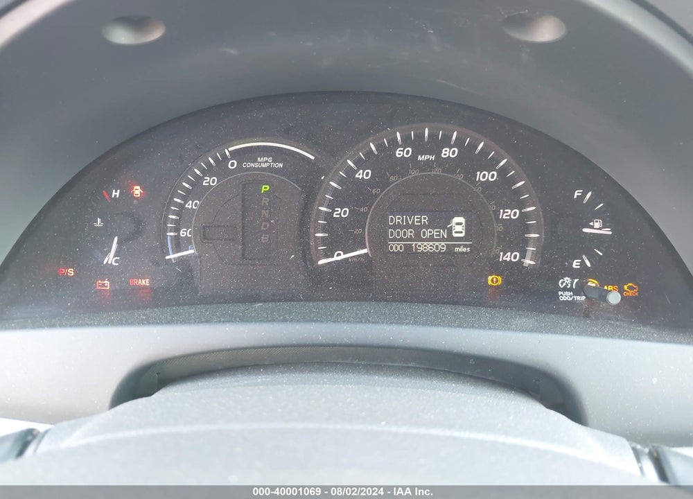 2007 TOYOTA CAMRY HYBRID VIN: JTNBB46K373008617