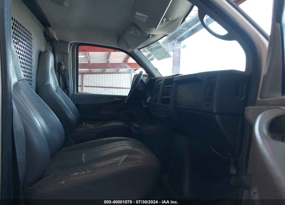 2009 CHEVROLET EXPRESS 1500 WORK VAN VIN: 1GCFG15X691177757