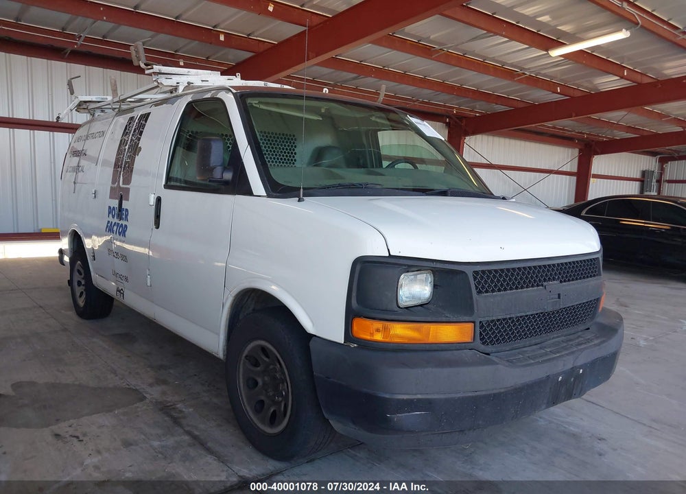 2009 CHEVROLET EXPRESS 1500 WORK VAN VIN: 1GCFG15X691177757