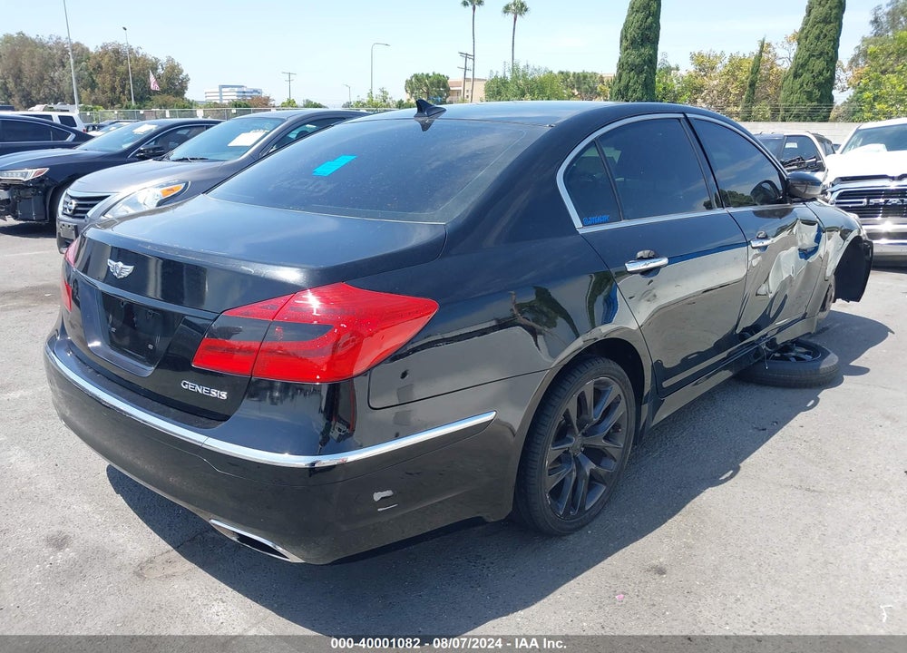 2012 HYUNDAI GENESIS VIN: KMHGC4DD1CU182830