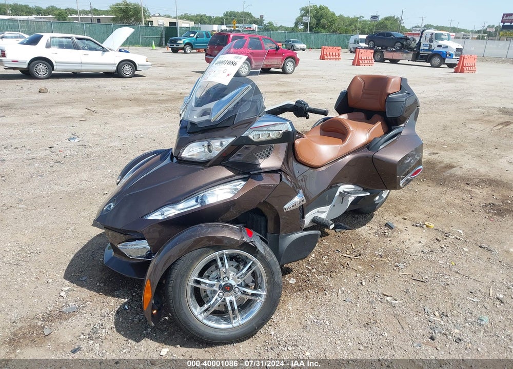 2012 CAN-AM SPYDER ROADSTER RT-LTD VIN: 2BXJBRC17CV000506