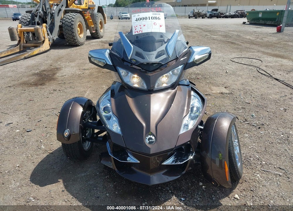 2012 CAN-AM SPYDER ROADSTER RT-LTD VIN: 2BXJBRC17CV000506