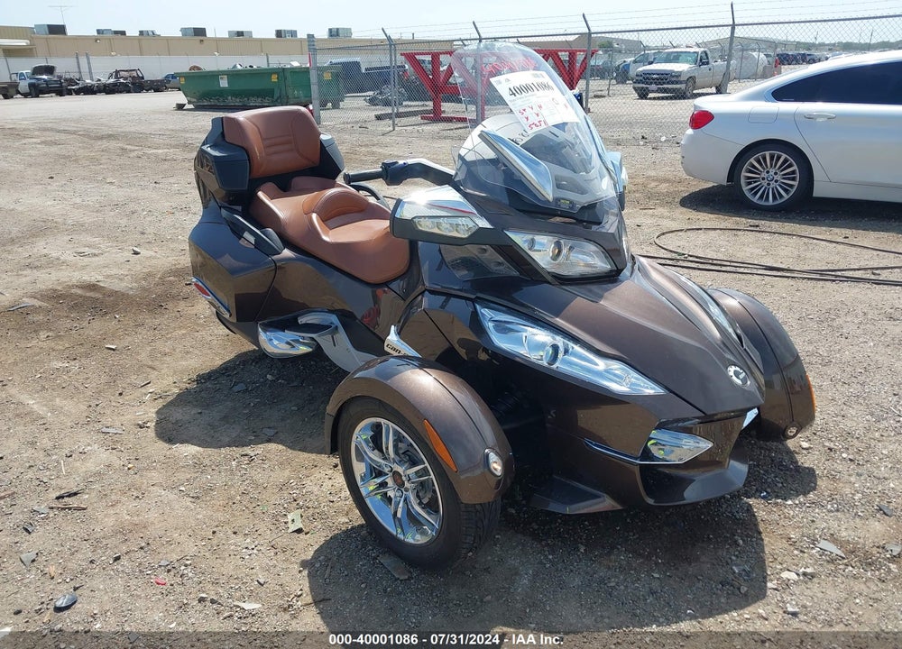 2012 CAN-AM SPYDER ROADSTER RT-LTD VIN: 2BXJBRC17CV000506