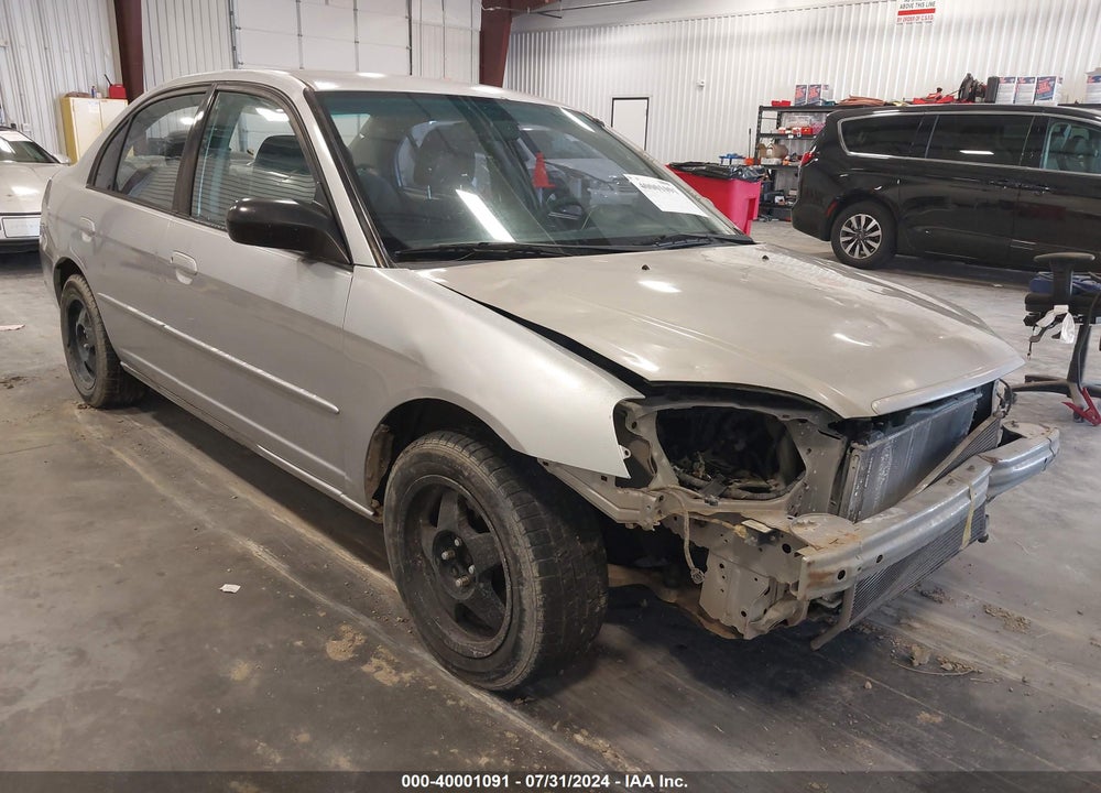 2003 HONDA CIVIC LX VIN: 2HGES16583H531912
