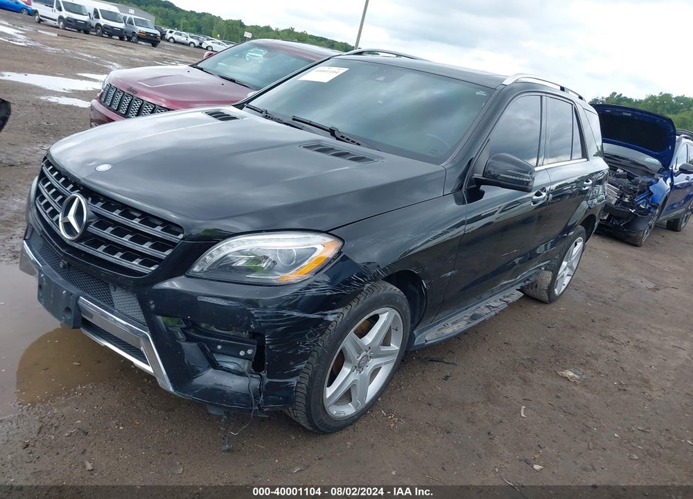 2015 MERCEDES-BENZ ML 350 4MATIC VIN: 4JGDA5HB3FA487145