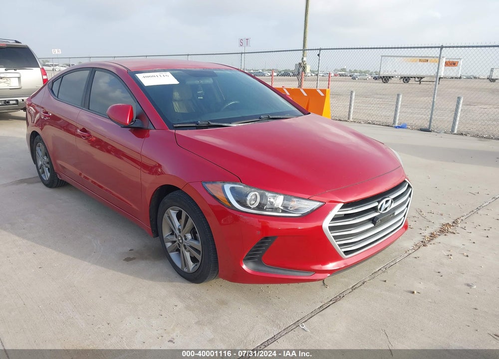 2018 HYUNDAI ELANTRA SEL VIN: 5NPD84LF0JH344076