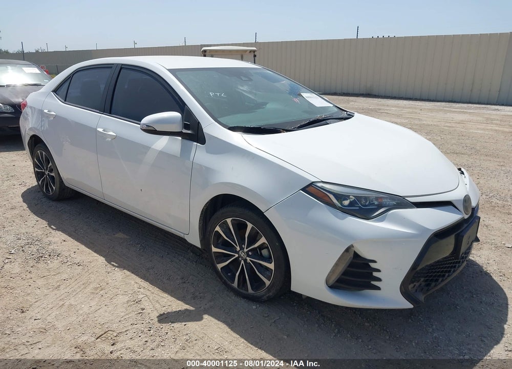 2019 TOYOTA COROLLA SE VIN: 5YFBURHE5KP906154