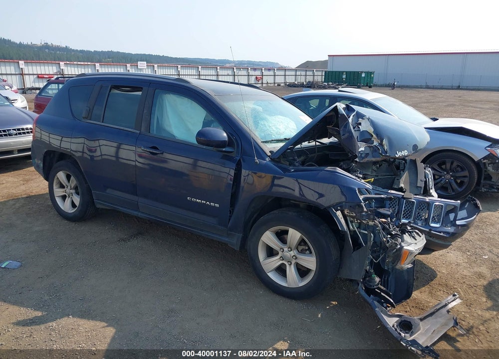 2017 JEEP COMPASS LATITUDE 4X4 VIN: 1C4NJDEB8HD105247