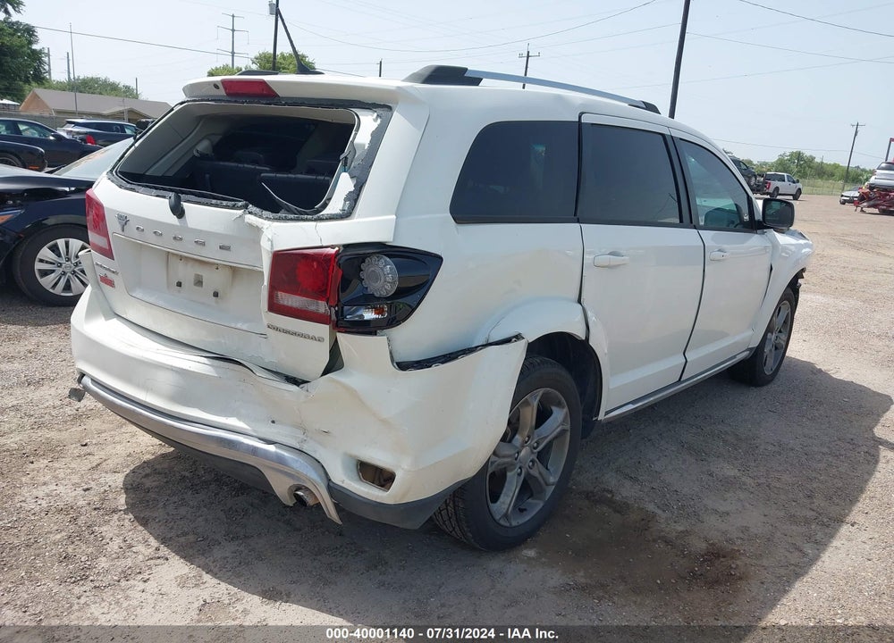 2016 DODGE JOURNEY CROSSROAD PLUS VIN: 3C4PDCGB7GT186905