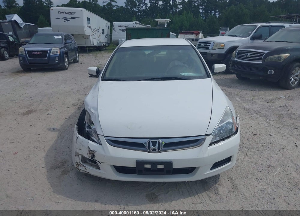 2007 HONDA ACCORD 2.4 SE VIN: 1HGCM56347A190620