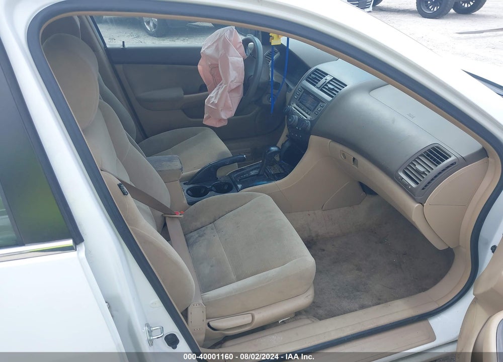 2007 HONDA ACCORD 2.4 SE VIN: 1HGCM56347A190620