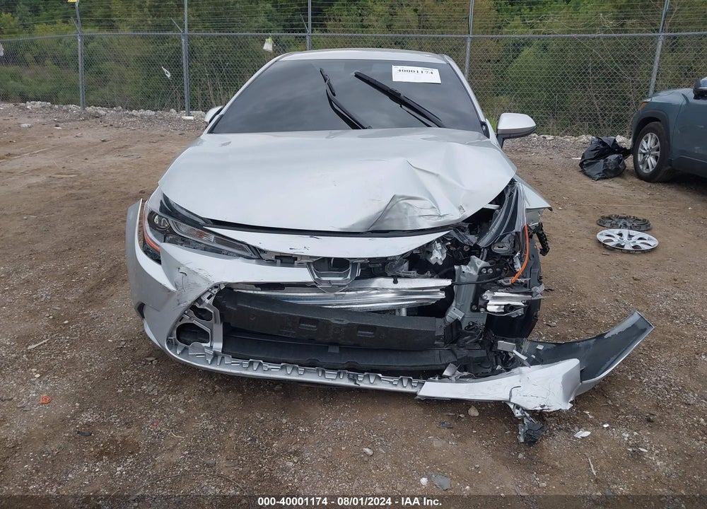 2022 TOYOTA COROLLA LE VIN: JTDEPMAE5N3027557